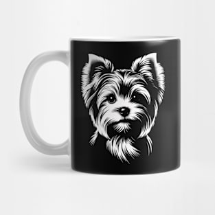 Portrait of a Yorkshire Terrier Mug